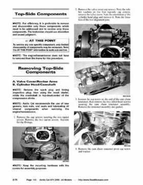 2008 Arctic Cat ATVs factory service and repair manual, Page 110