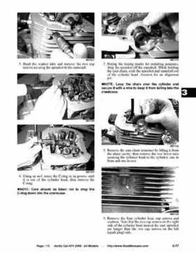 2008 Arctic Cat ATVs factory service and repair manual, Page 111