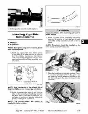 2008 Arctic Cat ATVs factory service and repair manual, Page 121