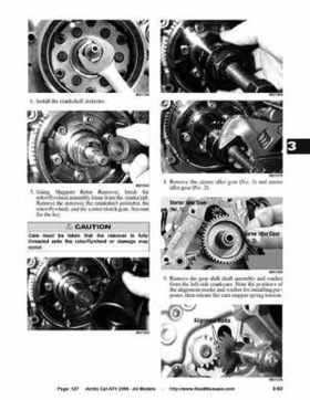 2008 Arctic Cat ATVs factory service and repair manual, Page 127
