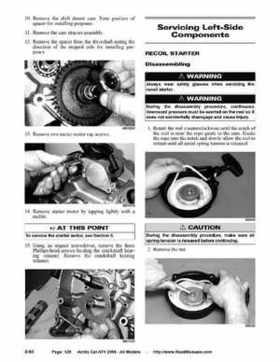 2008 Arctic Cat ATVs factory service and repair manual, Page 128