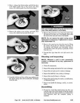 2008 Arctic Cat ATVs factory service and repair manual, Page 129