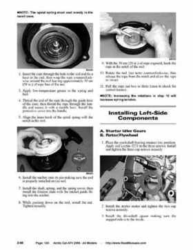 2008 Arctic Cat ATVs factory service and repair manual, Page 130