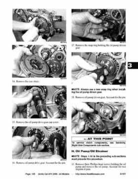 2008 Arctic Cat ATVs factory service and repair manual, Page 135