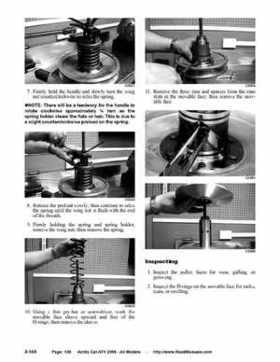 2008 Arctic Cat ATVs factory service and repair manual, Page 138