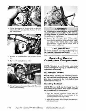 2008 Arctic Cat ATVs factory service and repair manual, Page 146