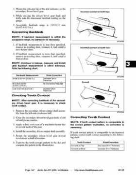 2008 Arctic Cat ATVs factory service and repair manual, Page 147