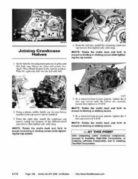 2008 Arctic Cat ATVs factory service and repair manual, Page 152