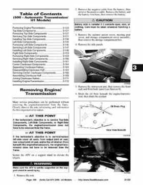 2008 Arctic Cat ATVs factory service and repair manual, Page 156
