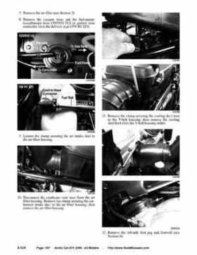 2008 Arctic Cat ATVs factory service and repair manual, Page 157