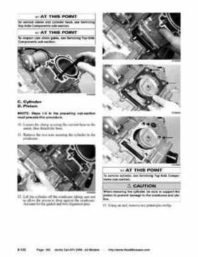 2008 Arctic Cat ATVs factory service and repair manual, Page 163