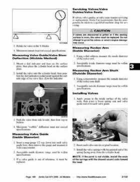 2008 Arctic Cat ATVs factory service and repair manual, Page 166