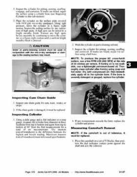 2008 Arctic Cat ATVs factory service and repair manual, Page 170