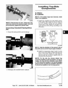 2008 Arctic Cat ATVs factory service and repair manual, Page 172