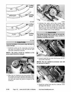 2008 Arctic Cat ATVs factory service and repair manual, Page 173
