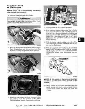 2008 Arctic Cat ATVs factory service and repair manual, Page 174