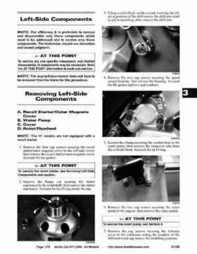 2008 Arctic Cat ATVs factory service and repair manual, Page 178