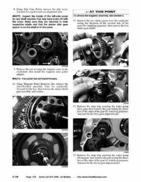 2008 Arctic Cat ATVs factory service and repair manual, Page 179