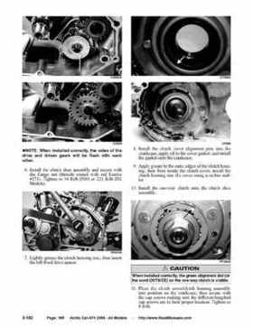 2008 Arctic Cat ATVs factory service and repair manual, Page 195