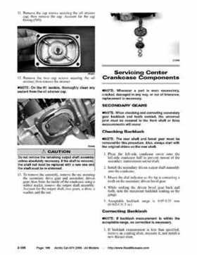 2008 Arctic Cat ATVs factory service and repair manual, Page 199