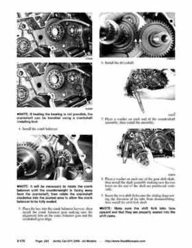 2008 Arctic Cat ATVs factory service and repair manual, Page 203