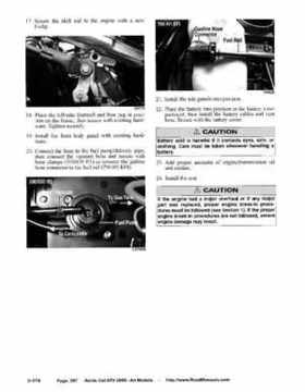 2008 Arctic Cat ATVs factory service and repair manual, Page 207