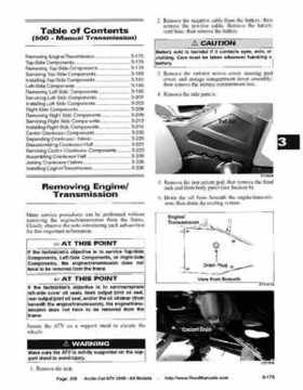2008 Arctic Cat ATVs factory service and repair manual, Page 208
