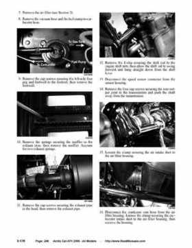 2008 Arctic Cat ATVs factory service and repair manual, Page 209