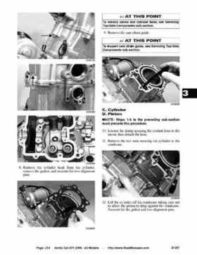 2008 Arctic Cat ATVs factory service and repair manual, Page 214