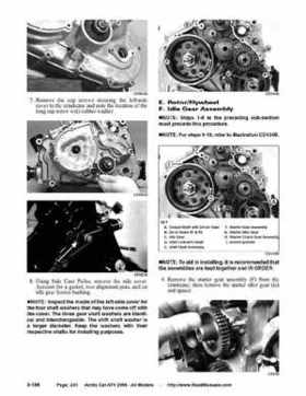2008 Arctic Cat ATVs factory service and repair manual, Page 231