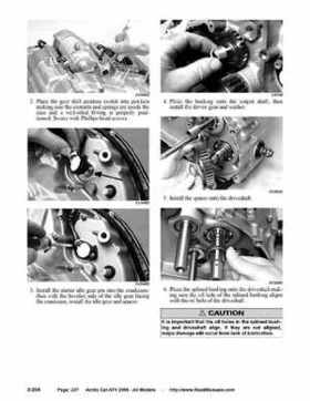 2008 Arctic Cat ATVs factory service and repair manual, Page 237