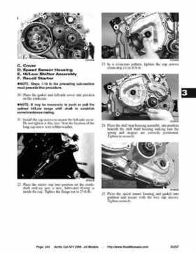 2008 Arctic Cat ATVs factory service and repair manual, Page 240