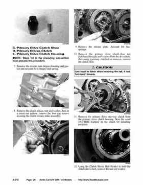 2008 Arctic Cat ATVs factory service and repair manual, Page 243