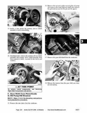 2008 Arctic Cat ATVs factory service and repair manual, Page 244