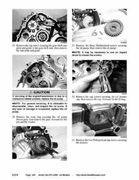 2008 Arctic Cat ATVs factory service and repair manual, Page 245