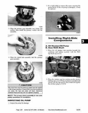 2008 Arctic Cat ATVs factory service and repair manual, Page 248