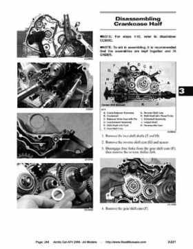 2008 Arctic Cat ATVs factory service and repair manual, Page 254