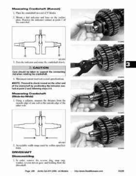 2008 Arctic Cat ATVs factory service and repair manual, Page 258