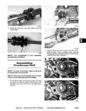 2008 Arctic Cat ATVs factory service and repair manual, Page 266