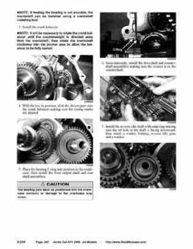2008 Arctic Cat ATVs factory service and repair manual, Page 267