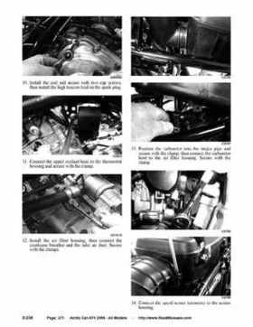 2008 Arctic Cat ATVs factory service and repair manual, Page 271