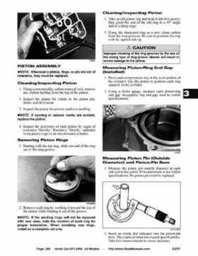 2008 Arctic Cat ATVs factory service and repair manual, Page 284