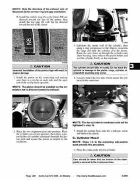 2008 Arctic Cat ATVs factory service and repair manual, Page 288