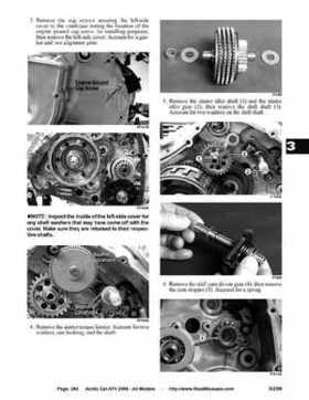2008 Arctic Cat ATVs factory service and repair manual, Page 292