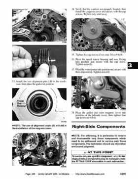 2008 Arctic Cat ATVs factory service and repair manual, Page 298
