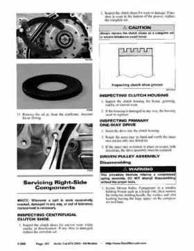2008 Arctic Cat ATVs factory service and repair manual, Page 301