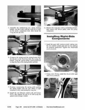 2008 Arctic Cat ATVs factory service and repair manual, Page 305