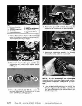 2008 Arctic Cat ATVs factory service and repair manual, Page 309