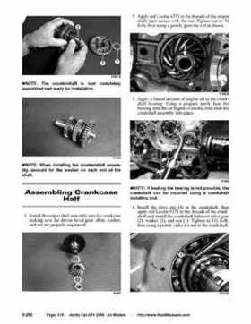 2008 Arctic Cat ATVs factory service and repair manual, Page 315