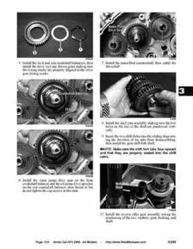2008 Arctic Cat ATVs factory service and repair manual, Page 316
